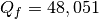 Q_f = 48,051
