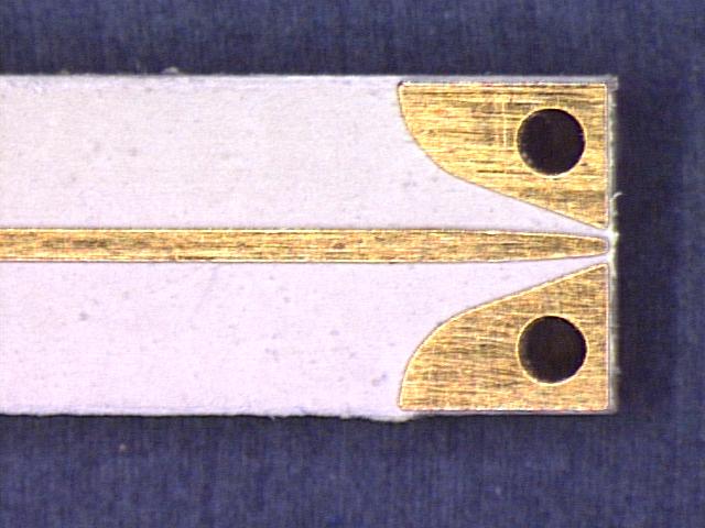 Microstrip to CPW Transition